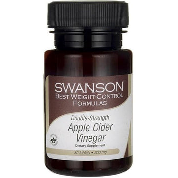Swanson  Apple Cider Vinegar, 200mg Double Strength