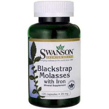 Swanson  Blackstrap Molasses with Iron, 29mg