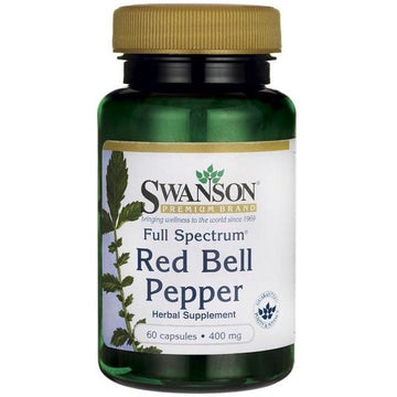 Swanson  Full Spectrum Red Bell Pepper, 400mg