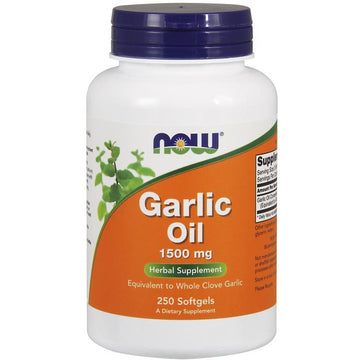NOW Foods  Garlic Oil, 1500mg