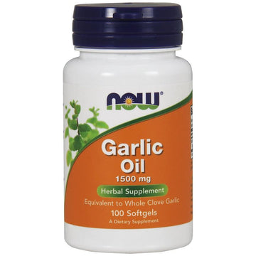 NOW Foods  Garlic Oil, 1500mg