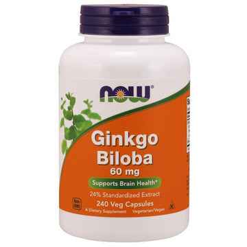 NOW Foods  Ginkgo Biloba Double Strength, 120mg
