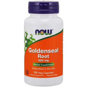 NOW Foods  Goldenseal Root, 500mg