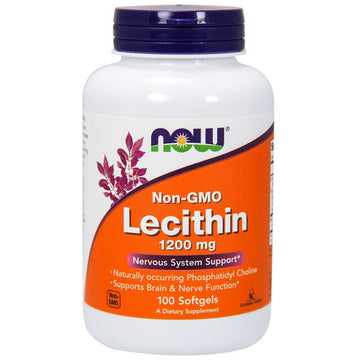 NOW Foods  Lecithin, 1200mg Non, GMO