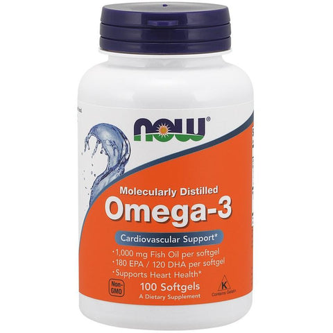 NOW Foods Omega-3 Molecularly Distilled