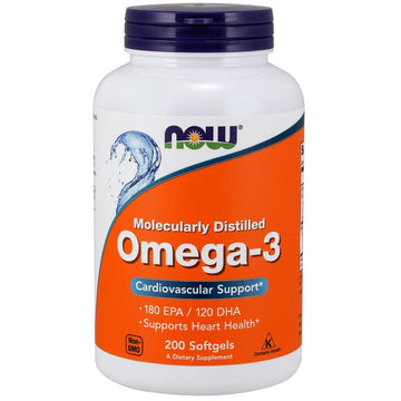 NOW Foods  Omega-3 Molecularly Distilled