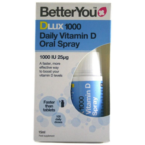 BetterYou DLux 1000 Daily Vitamin D Oral Spray