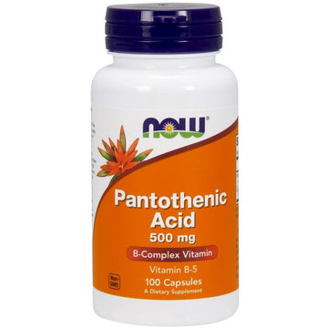 NOW Foods  Pantothenic Acid, 500mg