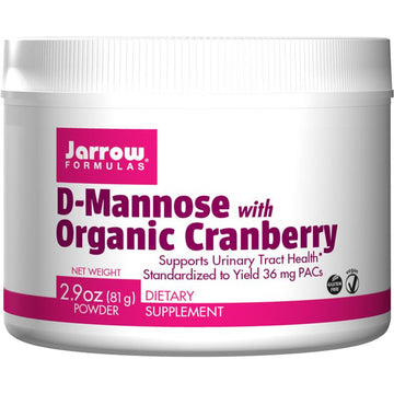 Jarrow Formulas  D-Mannose with Organic Cranberry