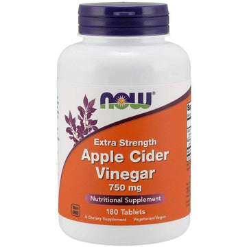 NOW Foods  Apple Cider Vinegar, 750mg Extra Strength