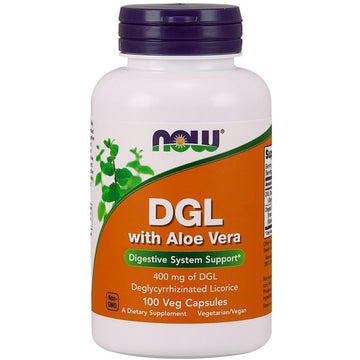 NOW Foods  DGL with Aloe Vera