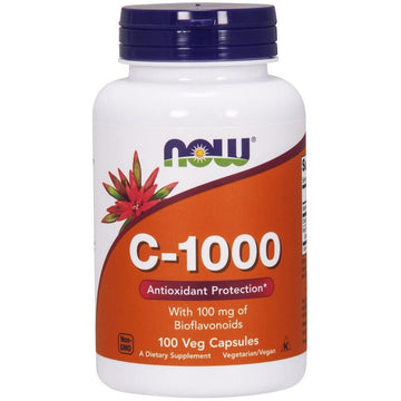 NOW Foods  Vitamin C-1000 with 100mg Bioflavonids
