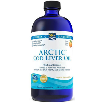 Nordic Naturals  Arctic Cod Liver Oil, 1060mg Orange