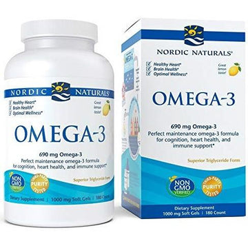 Nordic Naturals  Omega-3, 690mg Lemon