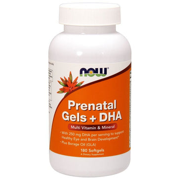 NOW Foods  Prenatal Gels + DHA