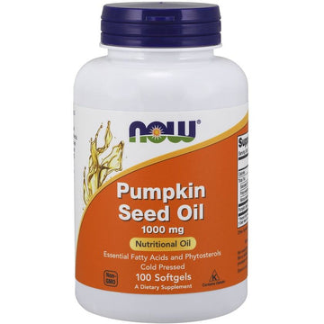 NOW Foods  Pumpkin Seed Oil, 1000mg