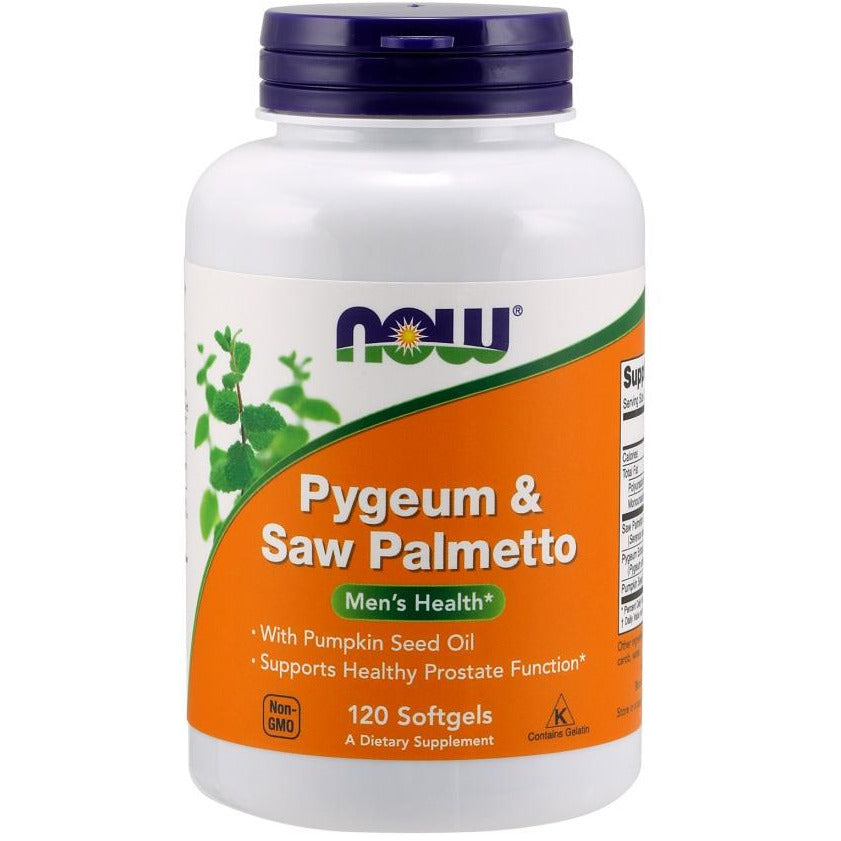 NOW Foods  Pygeum & Saw Palmetto - IVitamins Shop