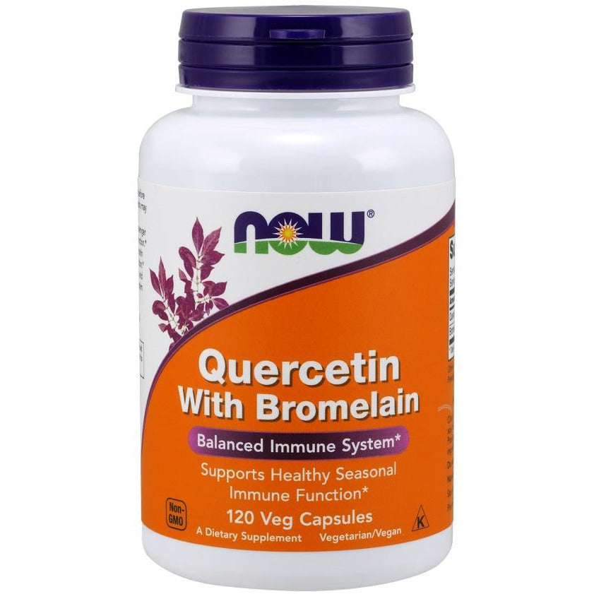 NOW Foods  Quercetin with Bromelains - IVitamins Shop