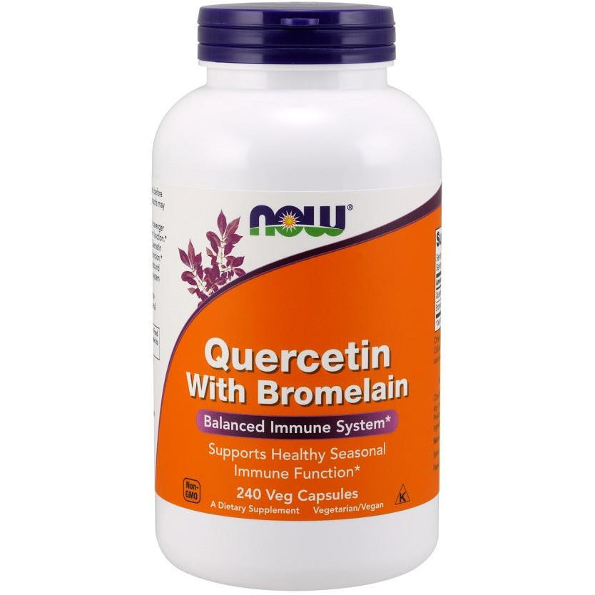 NOW Foods  Quercetin with Bromelains - IVitamins Shop