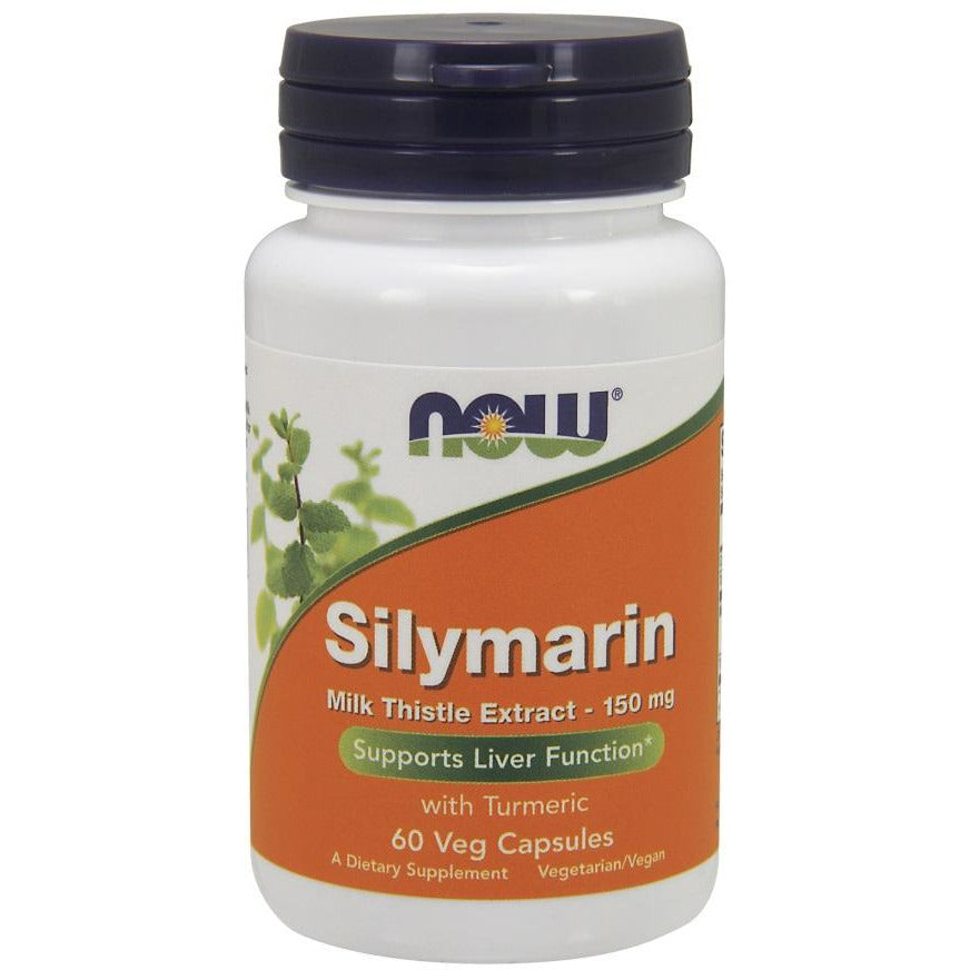 NOW Foods  Silymarin with Turmeric, 150mg - IVitamins Shop