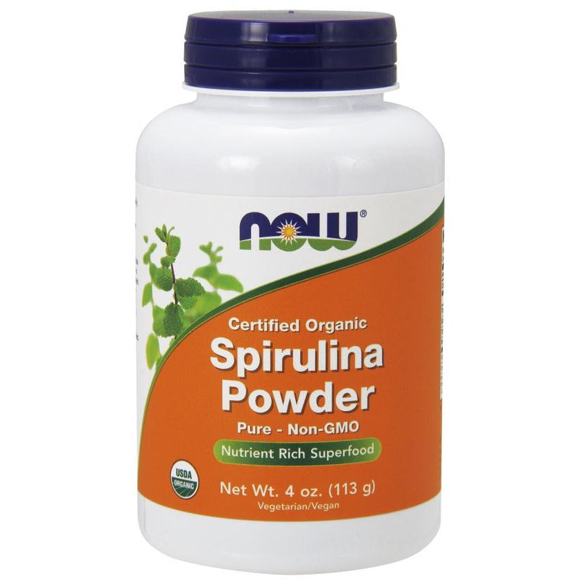 NOW Foods  Spirulina Certified Organic - IVitamins Shop