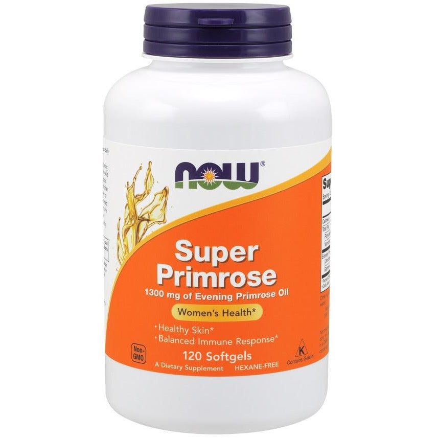 NOW Foods  Super Primrose, 1300mg - IVitamins Shop