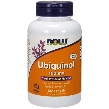 NOW Foods  Ubiquinol, 100mg