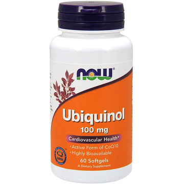 NOW Foods  Ubiquinol, 100mg