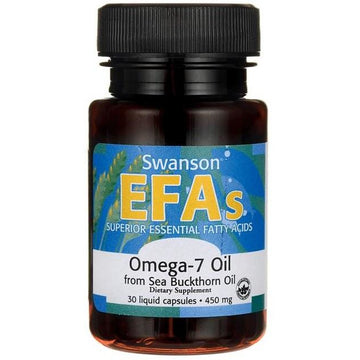Swanson  Omega-7 Oil from Sea Buckthorn Oil, 450mg