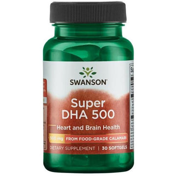 Swanson  Super DHA 500 from Food-Grade Calamari