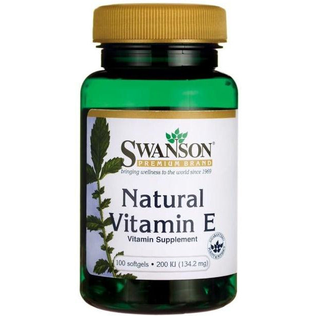 Vitamin E, 200 IU Natural