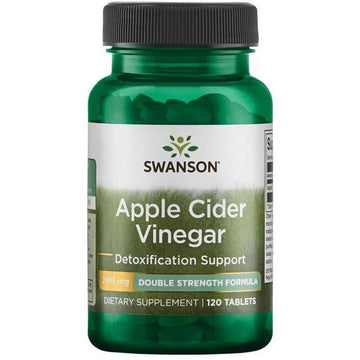 Swanson  Apple Cider Vinegar, 200mg Double Strength