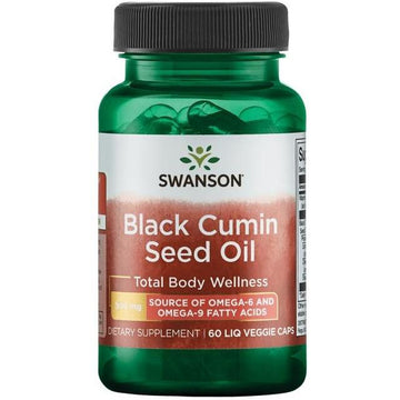 Swanson  Black Cumin Seed Oil, 500mg