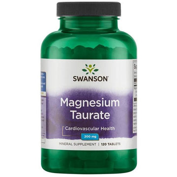 Swanson  Magnesium Taurate, 200mg