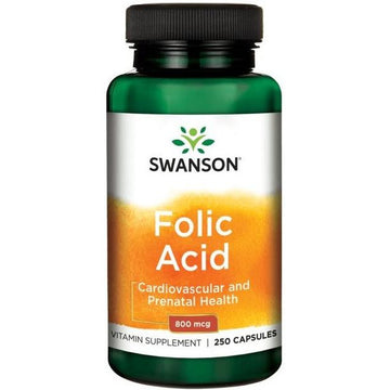 Swanson  Folic Acid, 800mcg