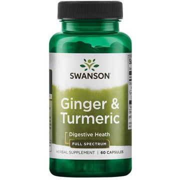 Swanson  Ginger & Turmeric