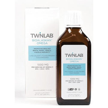 Twinlab  BioAlaskan Omega, 1000mg Orange & Berry