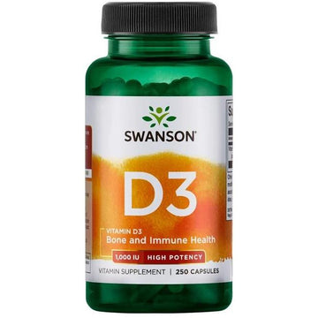 Swanson  Vitamin D-3, 1000 IU High Potency