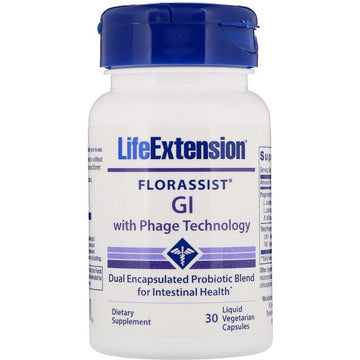 Life Extension  Florassist GI with Phage Technology