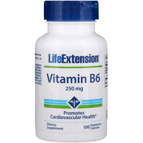 Life Extension Vitamin B6, 250mg