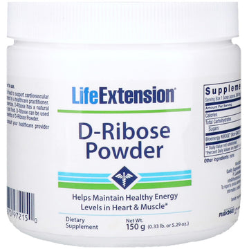 Life Extension  D-Ribose Powder