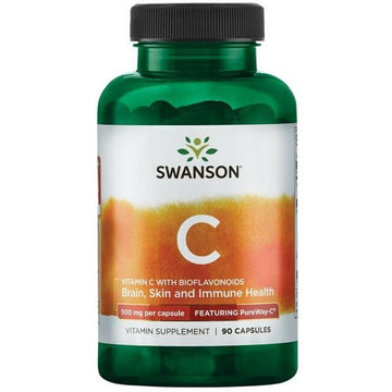 Swanson  Vitamin C with Bioflavonoids, 500mg