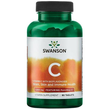 Swanson  Vitamin C with Bioflavonoids, 1000mg