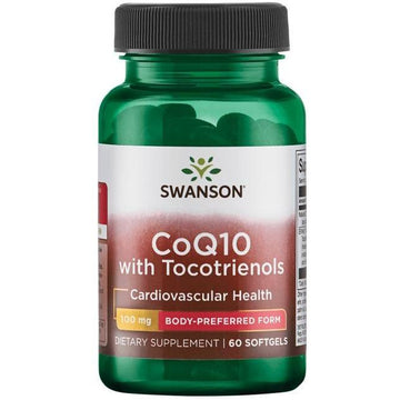 Swanson  CoQ10 with 10mg Tocotrienols, 100mg