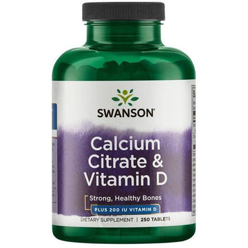 Swanson  Calcium Citrate & Vitamin D