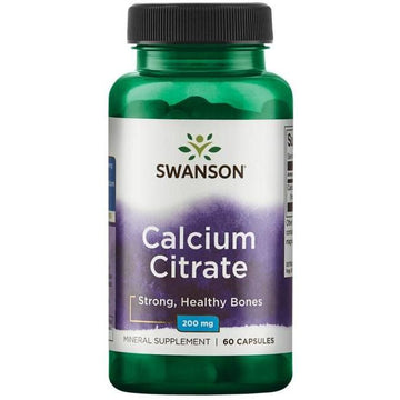 Swanson  Calcium Citrate, 200mg