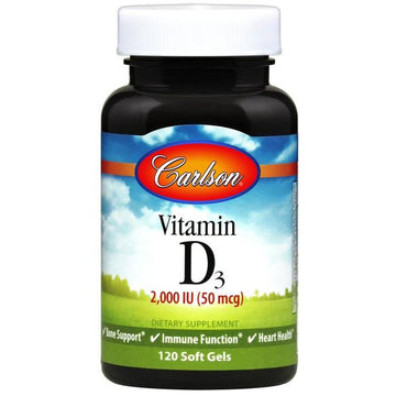 Carlson Labs  Vitamin D3, 2000 IU