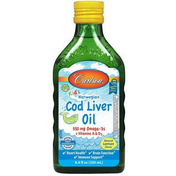 Carlson Labs  Kid's Cod Liver Oil - IVitamins Shop