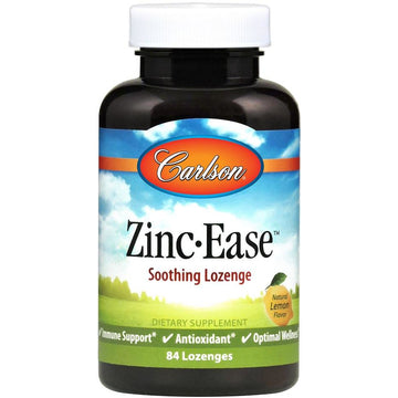 Carlson Labs  Zinc Ease, Natural Lemon
