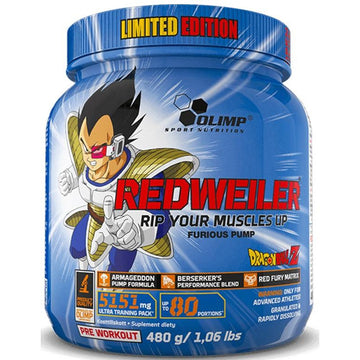 Olimp Nutrition  RedWeiler Limited Edition Dragon Ball, Blueberry Madness